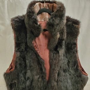 Women's Fur Vest Jacket